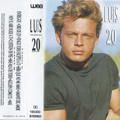 Luis Miguel – 20 Años (Ed. 1990 CHI)