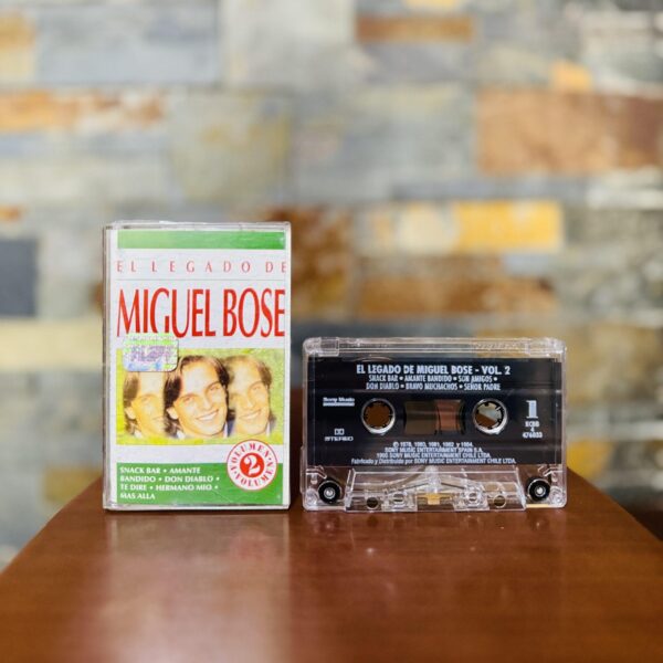 Miguel Bosé – El Legado De Miguel Bosé, Vol. 2 (Ed. 1995 CHI)