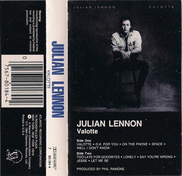 Julian Lennon – Valotte (Ed. 1984 USA)