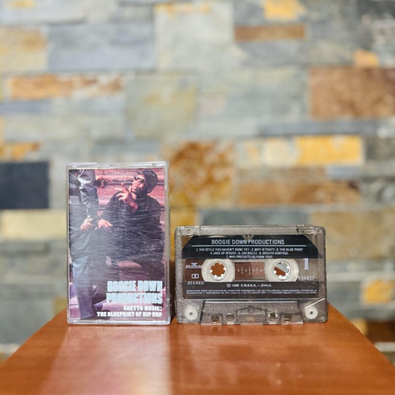 Boogie Down Productions – Ghetto Music: The Blueprint Of Hip Hop (Ed. 1990 CHI)