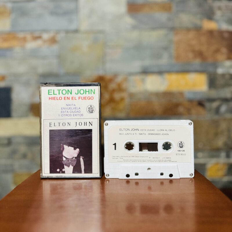 Elton John - Hielo En El Fuego (Ed. 1985 CHI)
