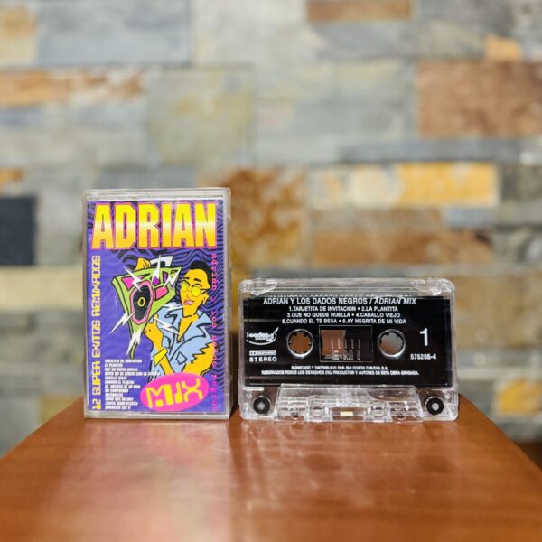 Adrian Y Los Dados Negros – Adrian Mix - 12 Super Éxitos Remixados (Ed. 1998 CHI)
