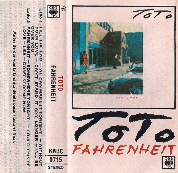 Toto – Fahrenheit (Ed. 1986 CHI)