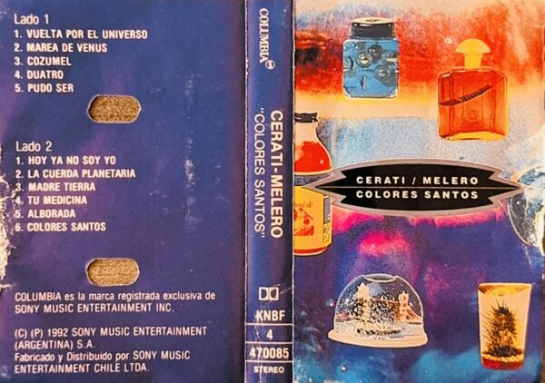 Cerati / Melero – Colores Santos (Ed. 1992 CHI)