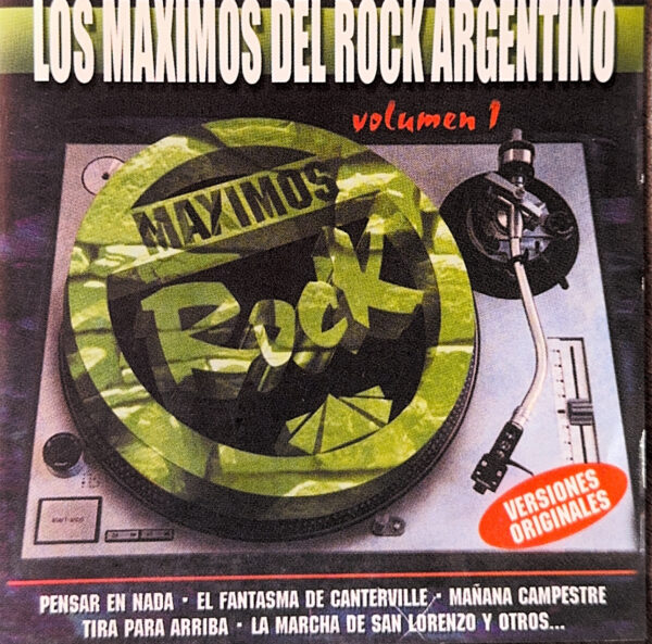 Varios Artistas - Los Máximos Del Rock Argentino Volumen 1 (Ed. 1999 CHI)