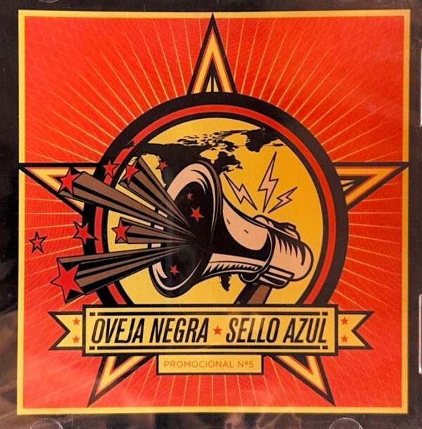 Varios Artistas - Oveja Negra - Sello Azul Promocional N°5 (Ed. 2008 CHI)