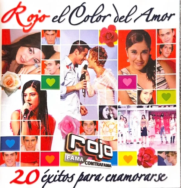 Varios Artistas – Rojo El Color Del Amor: 20 Éxitos Para Enamorarse (Ed. 2003 CHI)