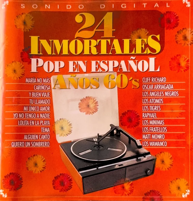 Varios Artistas - 24 Inmortales Pop En Español Años 60's (Ed. 2004 CHI)