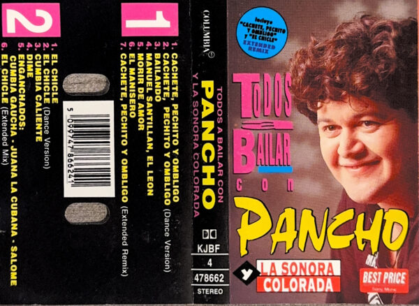 Pancho y La Sonora Colorada – Todos A Bailar Con (Ed. 1995 CHI)