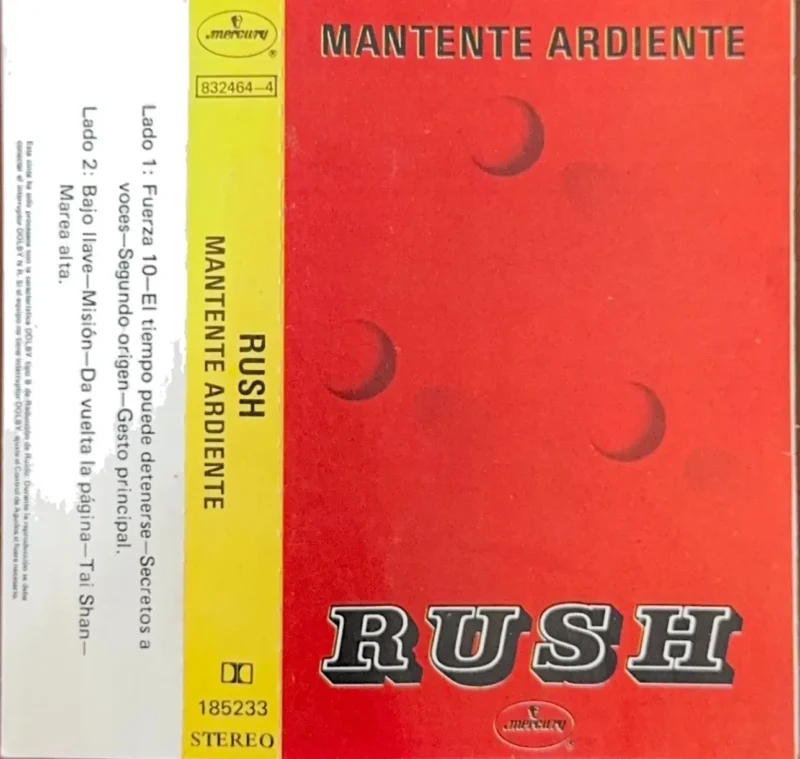 Rush – Mantente Ardiente = Hold Your Fire (Ed. 1987 CHI)