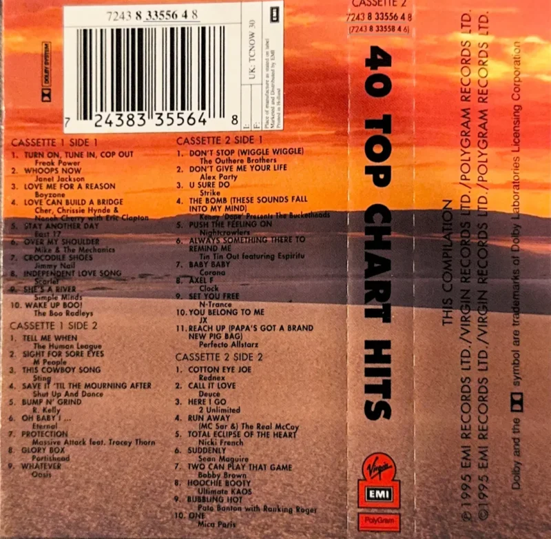 Varios Artistas – Now That's What I Call Music! 30 (Ed. 1995 EU) - Imagen 2
