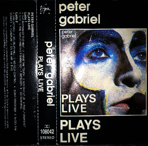 Peter Gabriel – Plays Live (Ed. 1983 CHI)