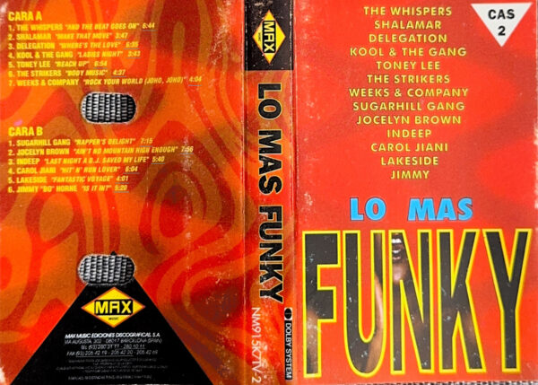 Varios Artistas – Lo Mas Funky Casette 2 (Es. 1994 ESP)