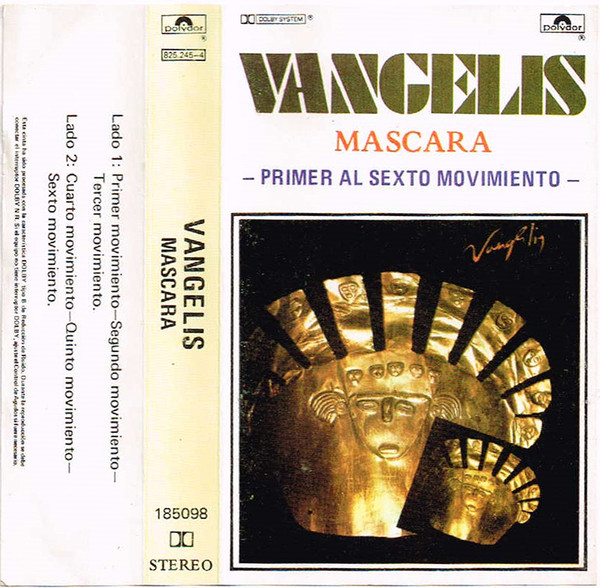 Vangelis – Mascara (Ed. 1985 CHI)