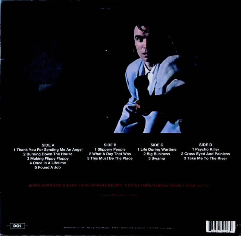 Talking Heads – Stop Making Sense Tour (Ed. 2016 EU, Color Rojo Transparente) - Imagen 2