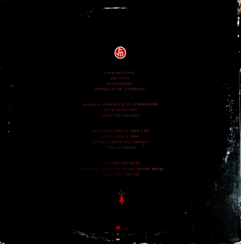 Simple Minds – Live In The City Of Light (Ed. 1987 USA) - Imagen 2