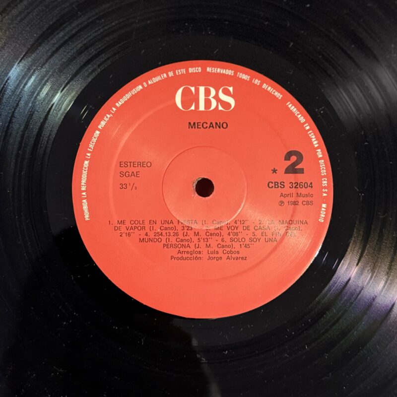 Mecano – Mecano (Ed. 1985 ESP) - Imagen 4