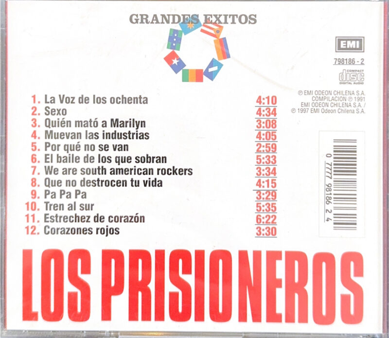 Los Prisioneros – Grandes Éxitos (Ed. 2002 CHI) - Imagen 3