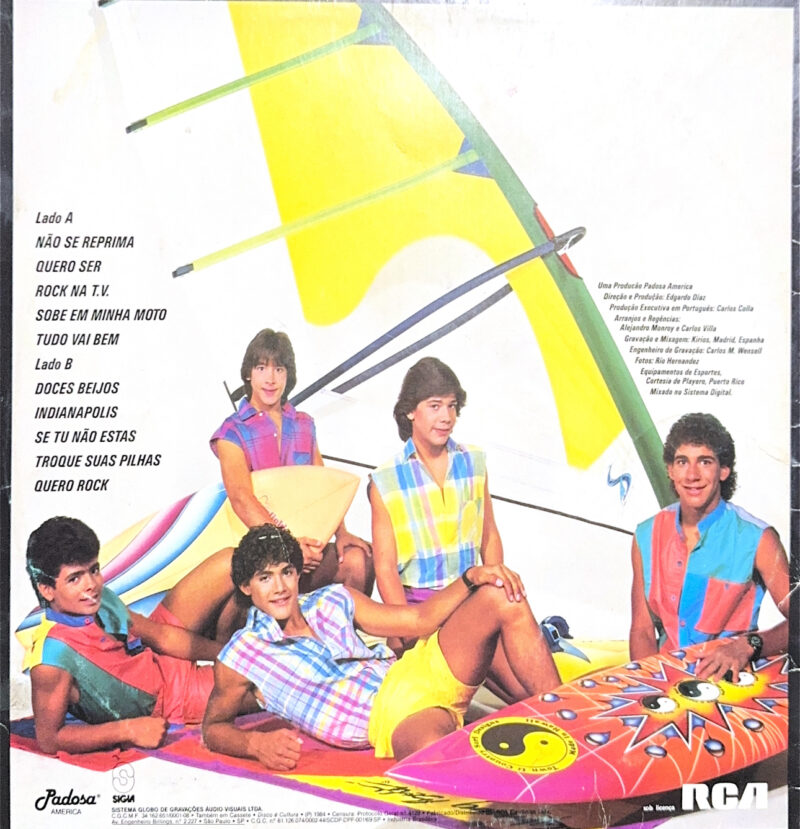 Menudo – Mania (Ed. 1984 BR) - Imagen 2